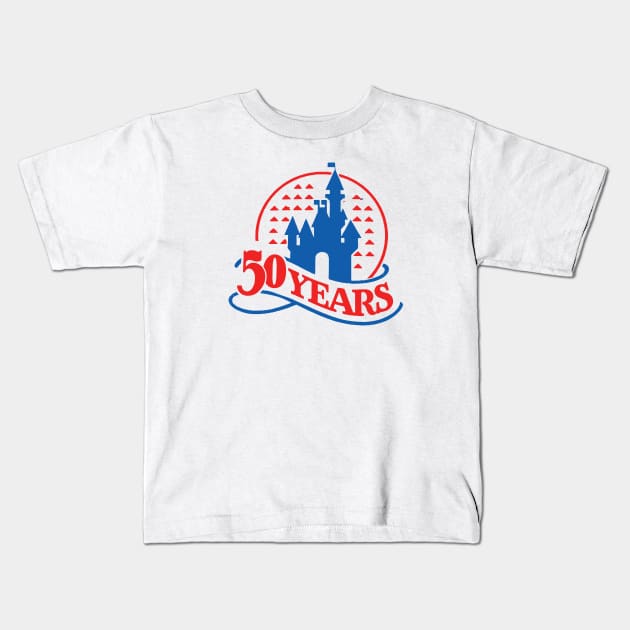 50 Retro Years Kids T-Shirt by Heyday Threads